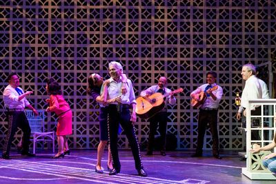 Forefront: Ruth Livier, Sal Lopez, Geoffrey Rivas Photo