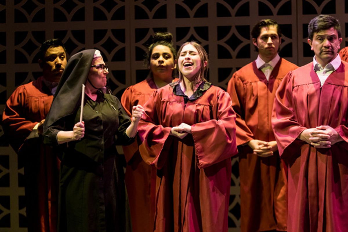 Manhe Martinez, Crissy Guerrero, Vaneza Mari Calderon, Alicia Coca, Joseph Ruvalcava and Luis Bernal   at 