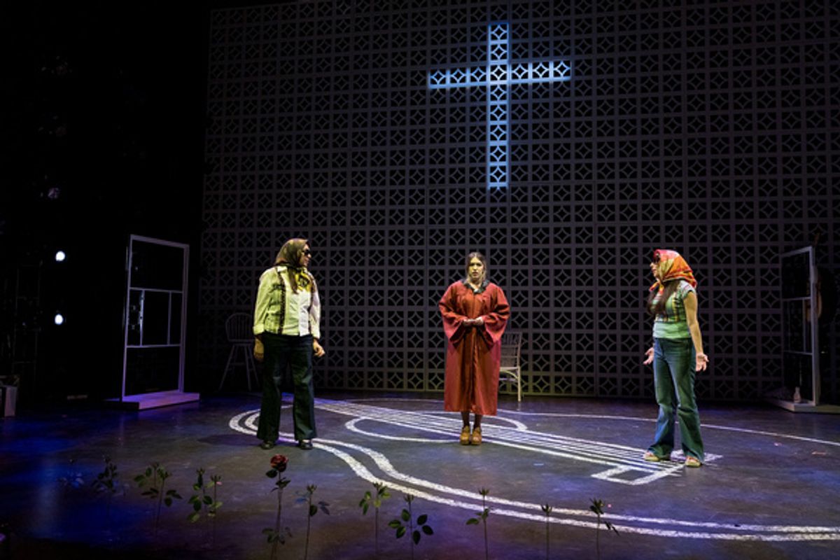 Esperanza America, Alicia Coca, Elia Saldana   at 