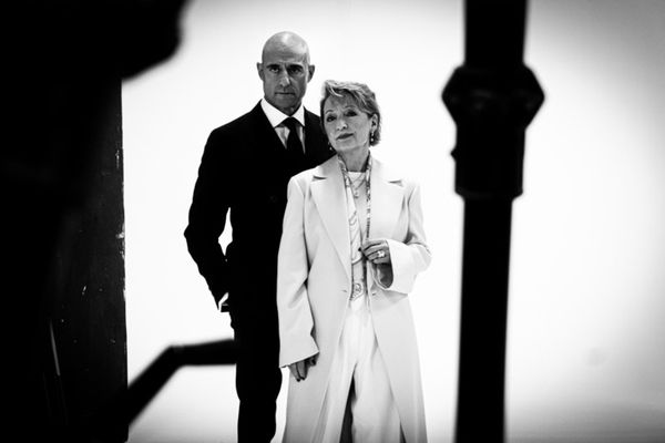 Mark Strong and Lesley Manville Photo
