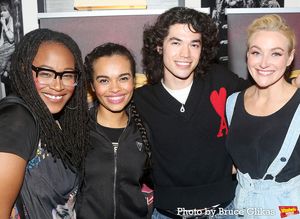 Charity Angél Dawson, Lorna Courtney, Conan Gray and Betsy Wolfe Photo