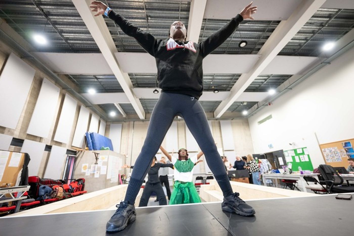 Photos: Inside Rehearsal For SWIM, AUNTY, SWIM! at the Belgrade Coventry Photos: Inside Rehearsal For SWIM, AUNTY, SWIM! at the Belgrade Coventry Image