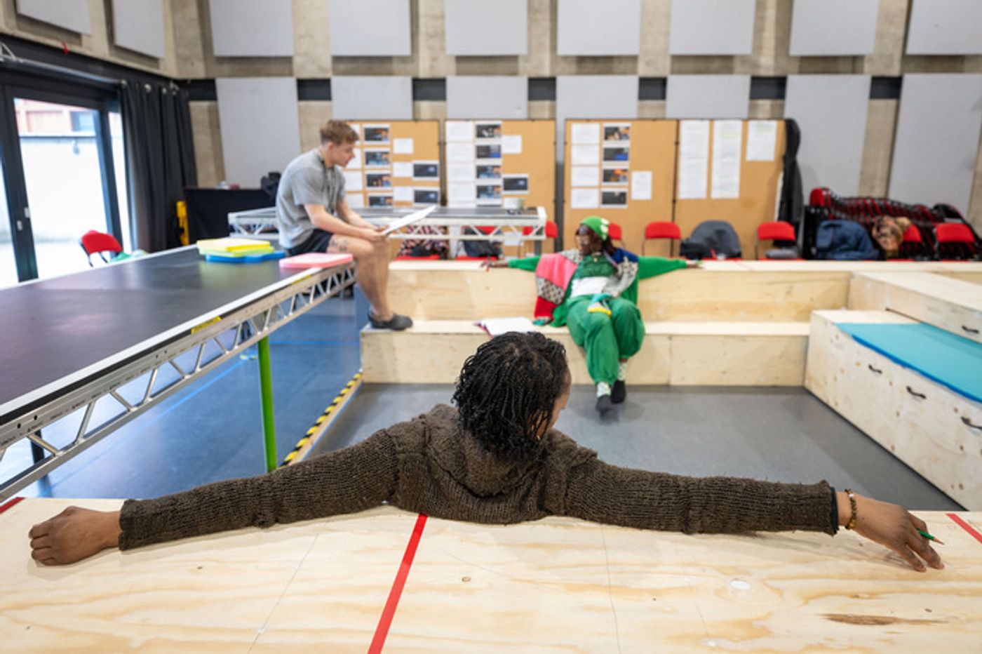 Photos: Inside Rehearsal For SWIM, AUNTY, SWIM! at the Belgrade Coventry Photos: Inside Rehearsal For SWIM, AUNTY, SWIM! at the Belgrade Coventry Image