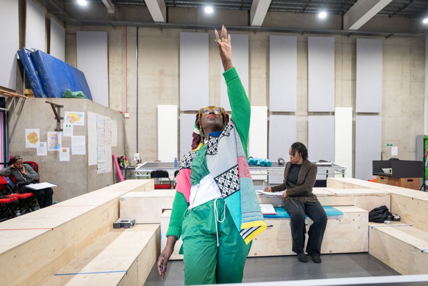 Photos: Inside Rehearsal For SWIM, AUNTY, SWIM! at the Belgrade Coventry Photos: Inside Rehearsal For SWIM, AUNTY, SWIM! at the Belgrade Coventry Image