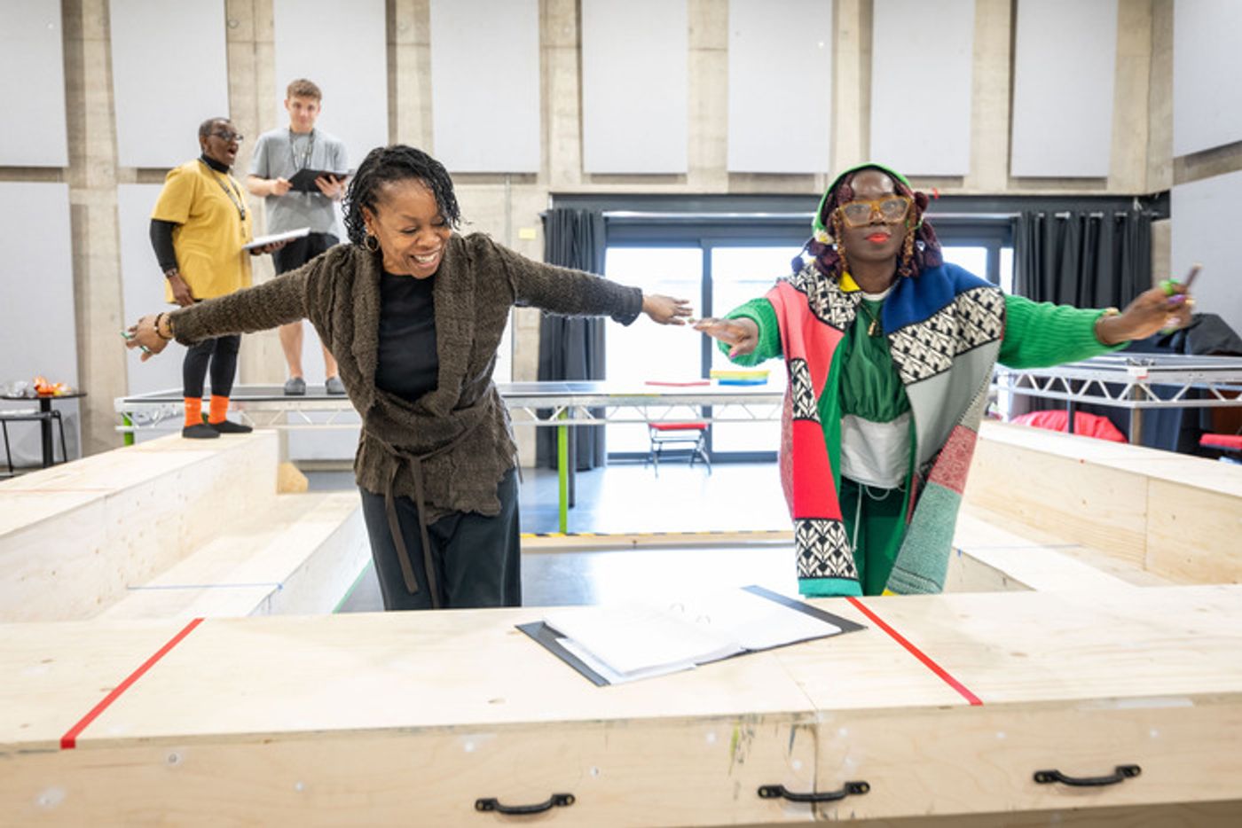 Photos: Inside Rehearsal For SWIM, AUNTY, SWIM! at the Belgrade Coventry Photos: Inside Rehearsal For SWIM, AUNTY, SWIM! at the Belgrade Coventry Image