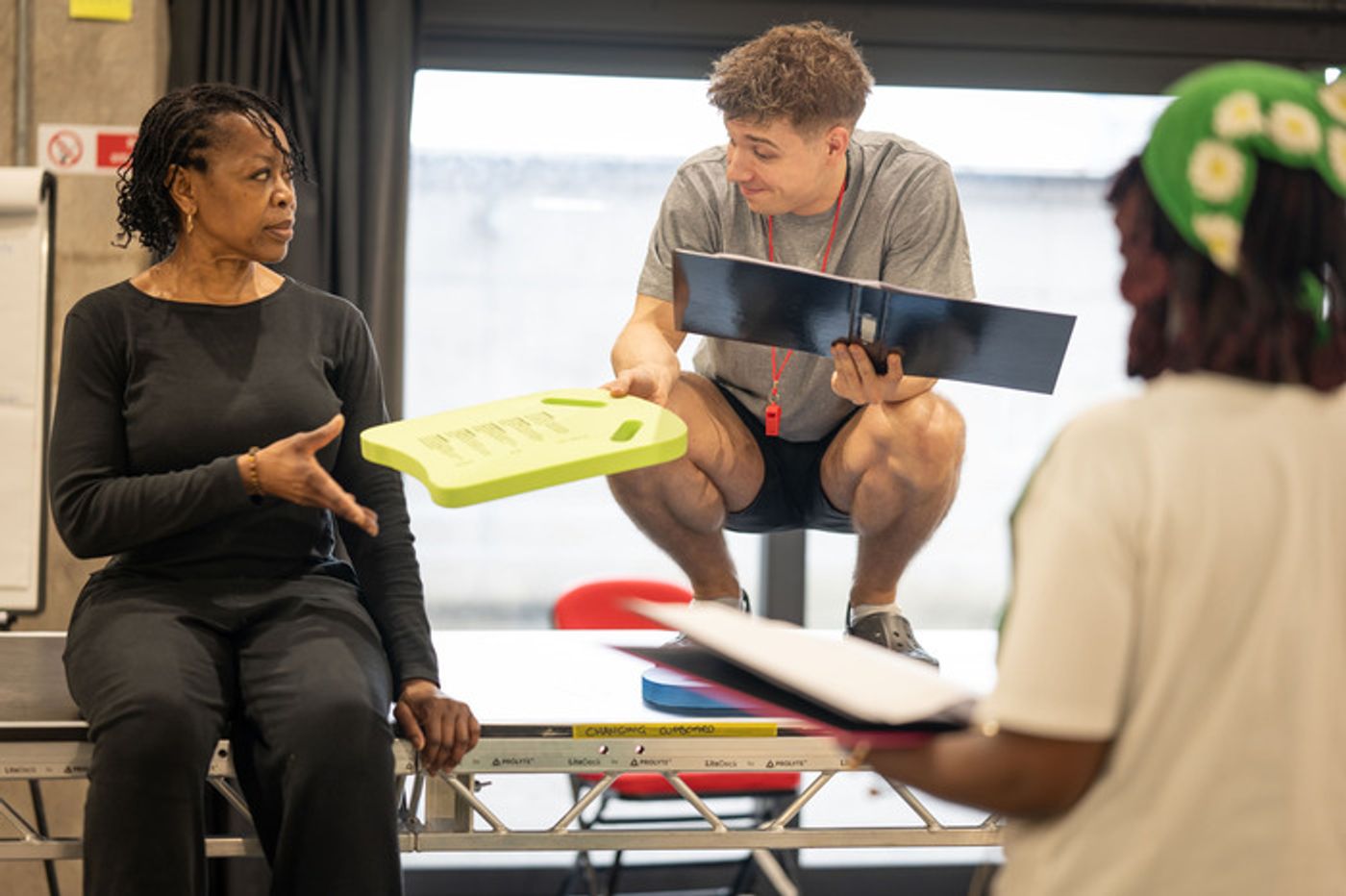 Photos: Inside Rehearsal For SWIM, AUNTY, SWIM! at the Belgrade Coventry Photos: Inside Rehearsal For SWIM, AUNTY, SWIM! at the Belgrade Coventry Image