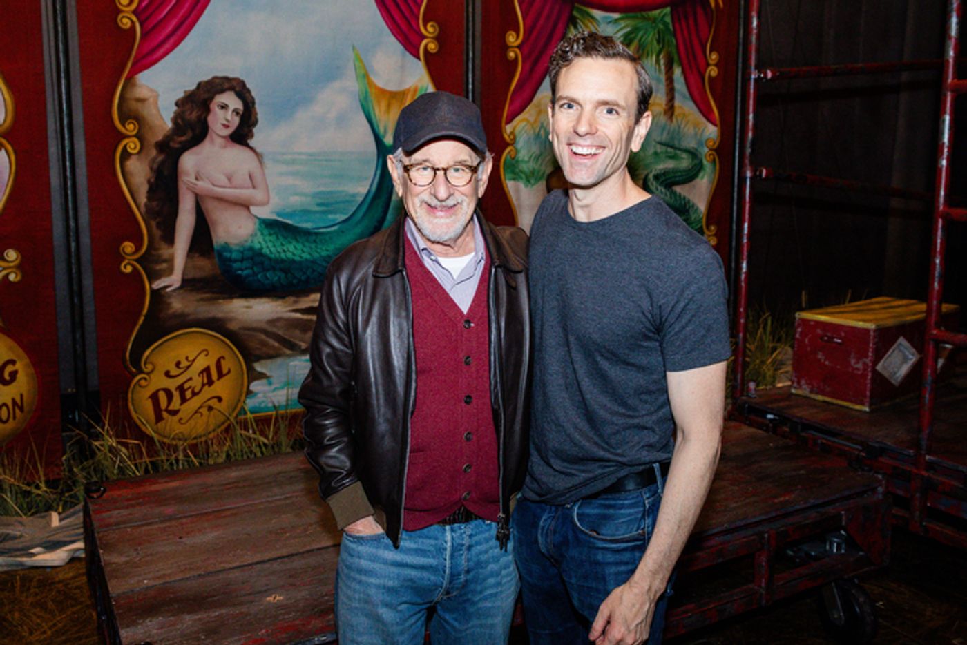 Photos: See Steven Spielberg and Mike Faist at WATER FOR ELEPHANTS  Image