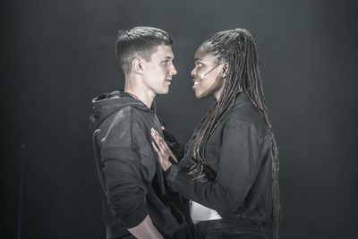 Tom Holland and Francesca Amewudah-Rivers Photo