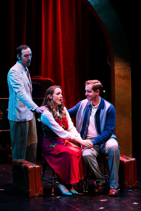 Maxwell J Detogne (Oscar Jaffe), Karylin Veres (Lily Garland), Christopher Johnson (B Photo