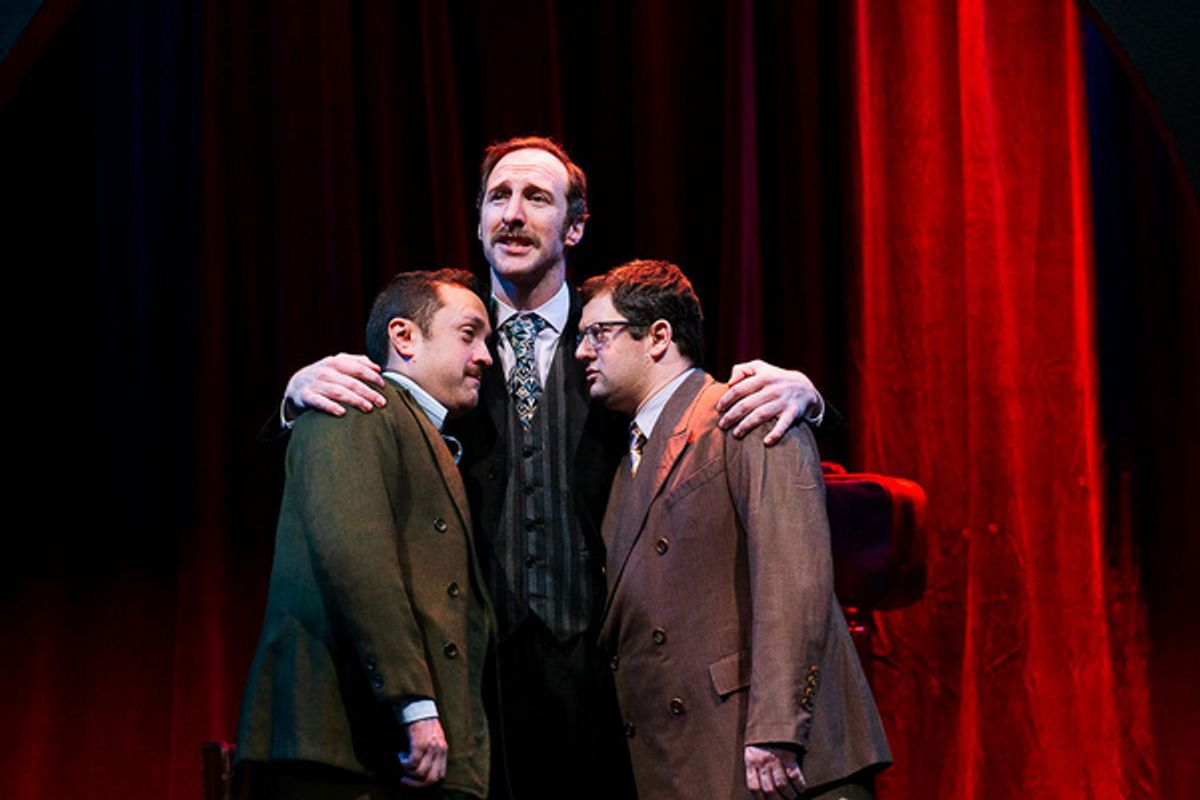 Nick Arceo (Oliver Webb), Maxwell J Detogne (Oscar Jaffe), Dustin Rothbart (Owen O''Malley) at 