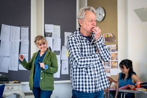 Emma Fielding, Steven Boxer @ BroadwayWorld Emma Fielding, Steven Boxer Photo