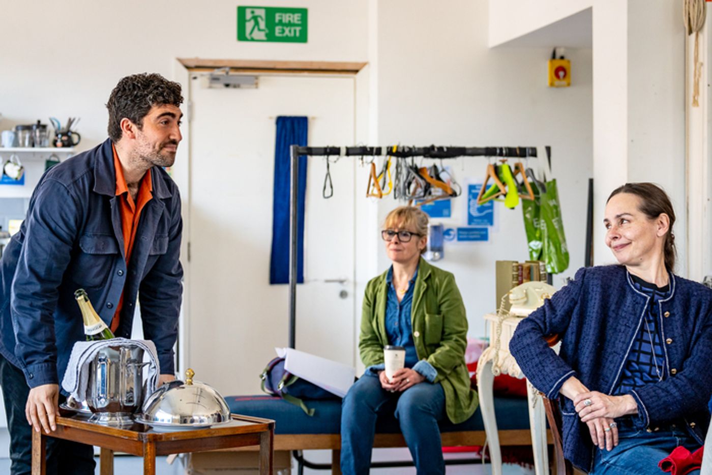 Photos: Inside Rehearsal For SUITE IN THREE KEYS at Orange Tree Theatre  Image