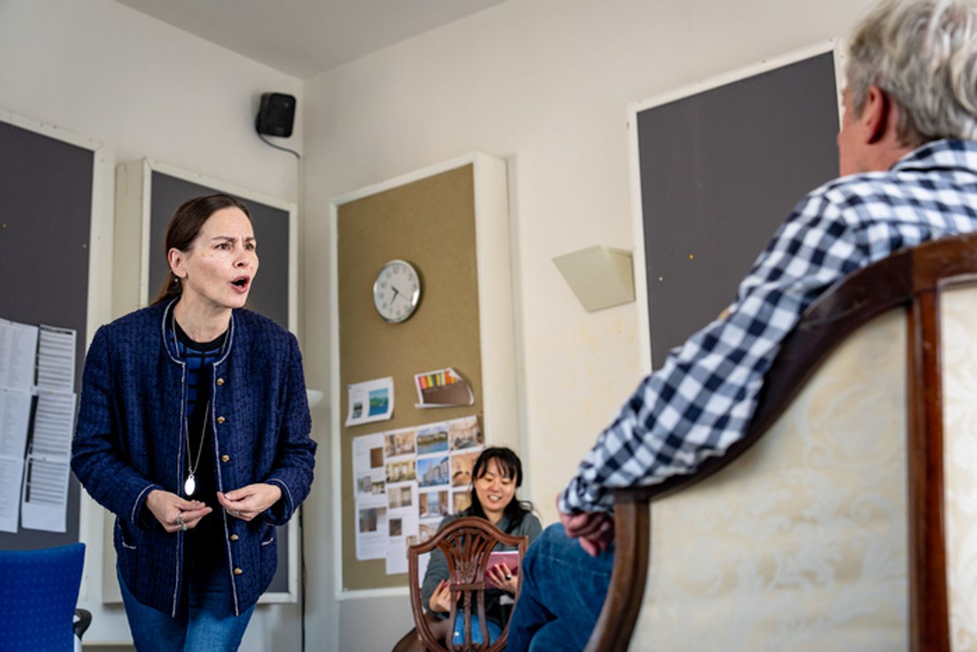 Photos: Inside Rehearsal For SUITE IN THREE KEYS at Orange Tree Theatre  Image