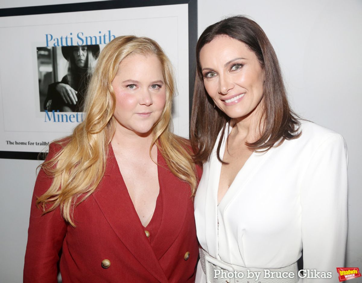 Amy Schumer and Laura Benanti at 