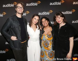 Musical Director/Co-Composer Todd Almond, Laura Benanti, Audible Producer Kailee Ayyar and Director Annie Tippe @ BroadwayWorld Musical Director/Co-Composer Todd Almond, Laura Benanti, Audible Producer Kailee Ayya Photo
