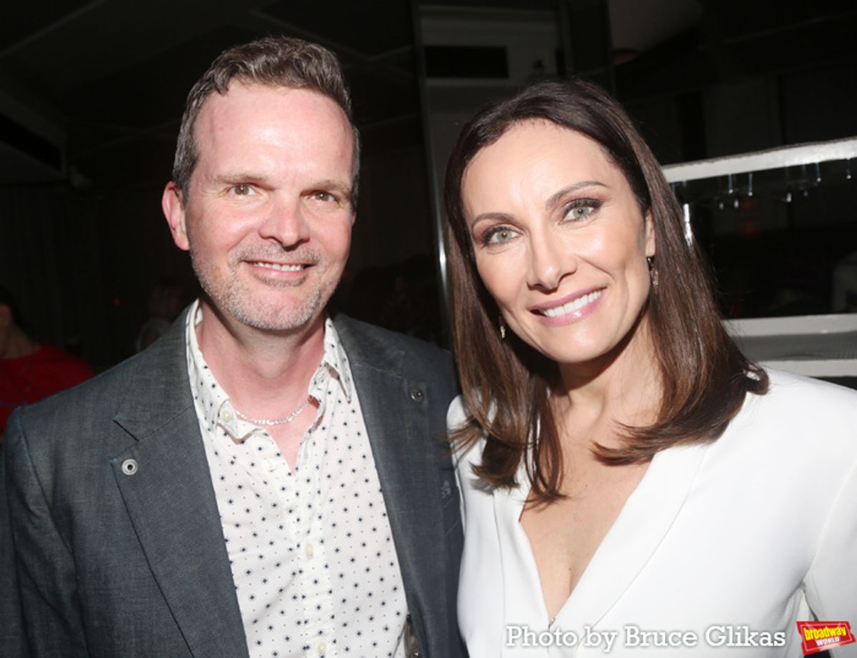 Dashiell Eaves and Laura Benanti  at 