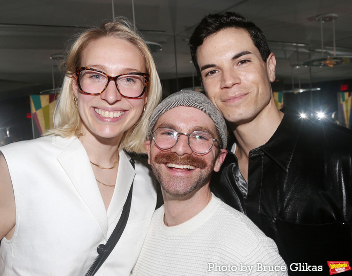 Charlotte Maltby, Michael Hartung and Jason Gotay at 