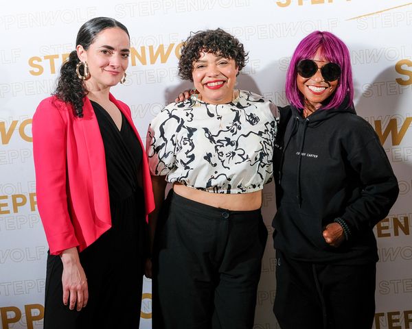 Teatro Vista Managing Director Cruz Gonzalez-Cadel and Producing Artistic Director We Photo