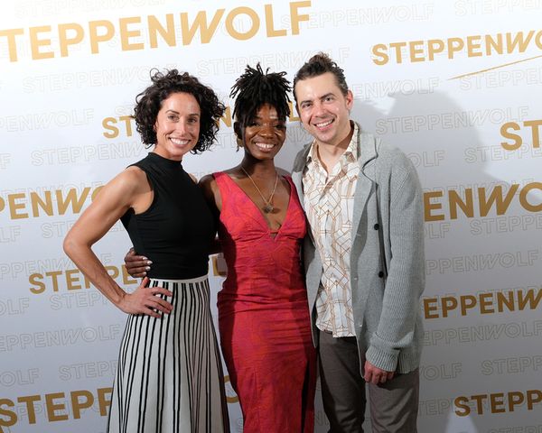 cast member/Steppenwolf Artistic Director Audrey Francis, Intimacy Consultant Jyreika Photo