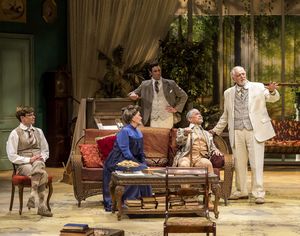 Josey Montana McCoy, Deborah Strang, Riley Shanahan, Frederick Stuart and Peter Van Norden Photo by Craig Schwartz @ BroadwayWorld Josey Montana McCoy, Deborah Strang, Riley Shanahan, Frederick Stuart and Peter Van N Photo