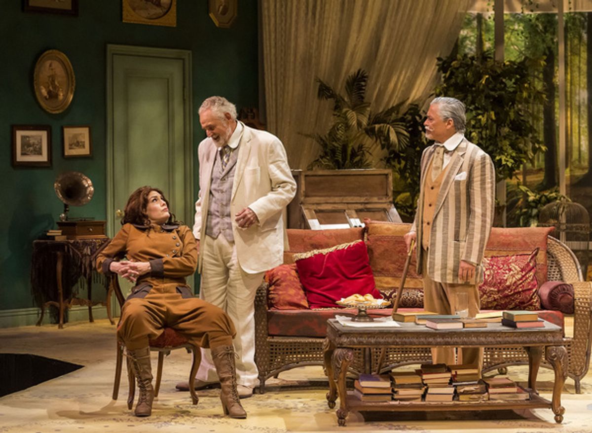 Trisha Miller, Peter Van Norden and Frederick Stuart  Photo by Craig Schwartz  at 