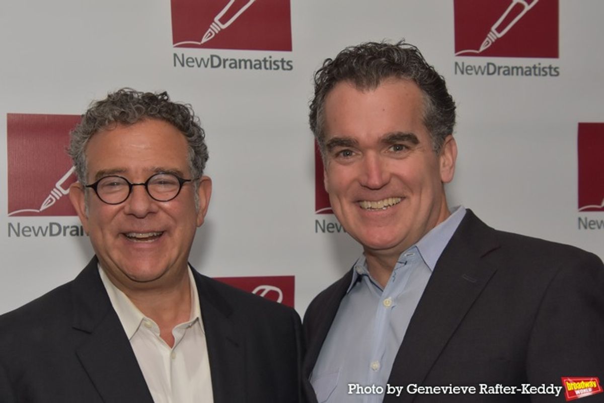 Michael Greif and Brian D'Arcy James at 