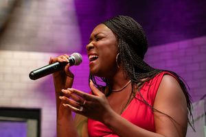 Malynda Hale sings Fleetwood Mac''s Landslide at Make Your Own Kind of Music at Rubic Photo