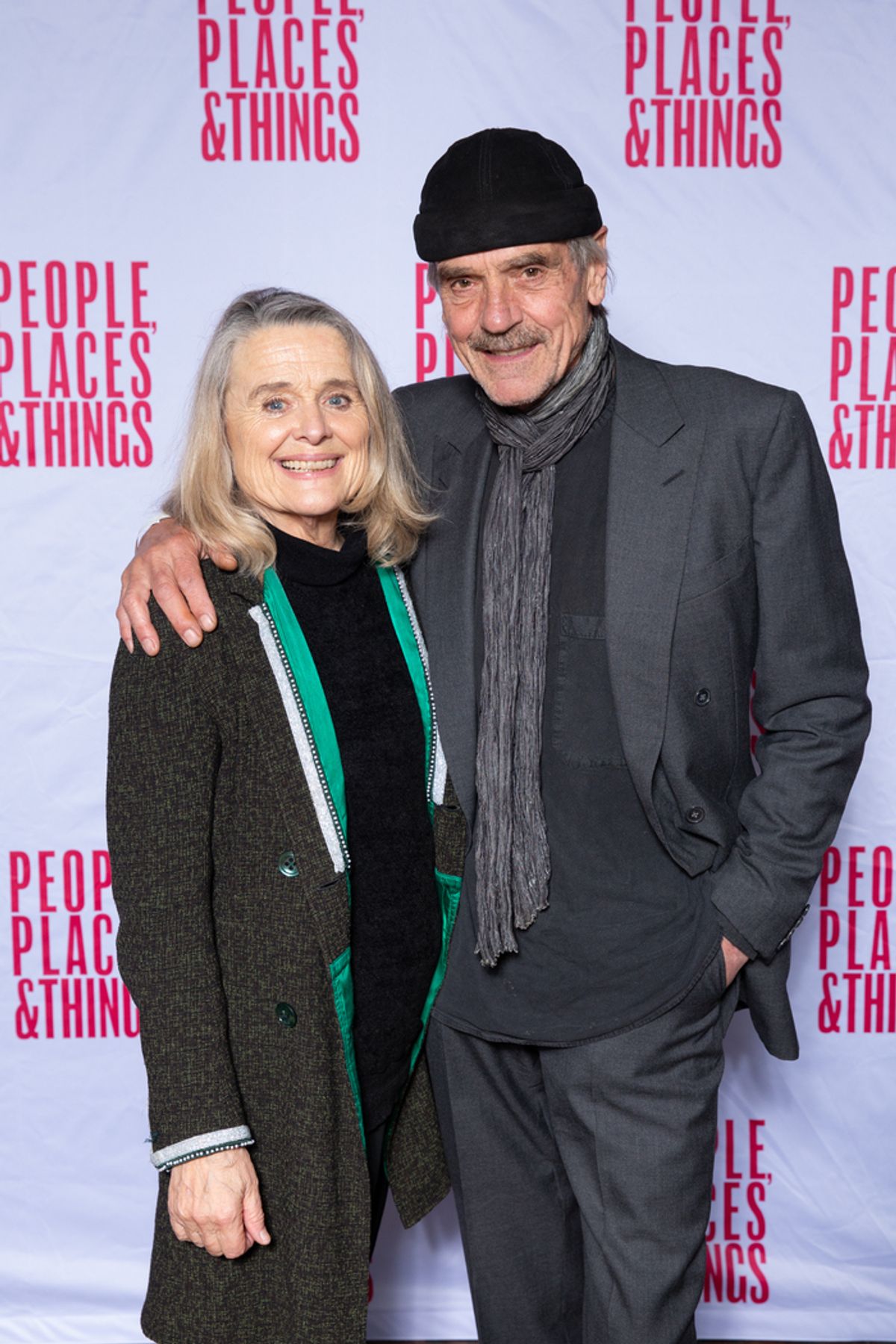 

Sinéad Cusack &  Jeremy Irons at 