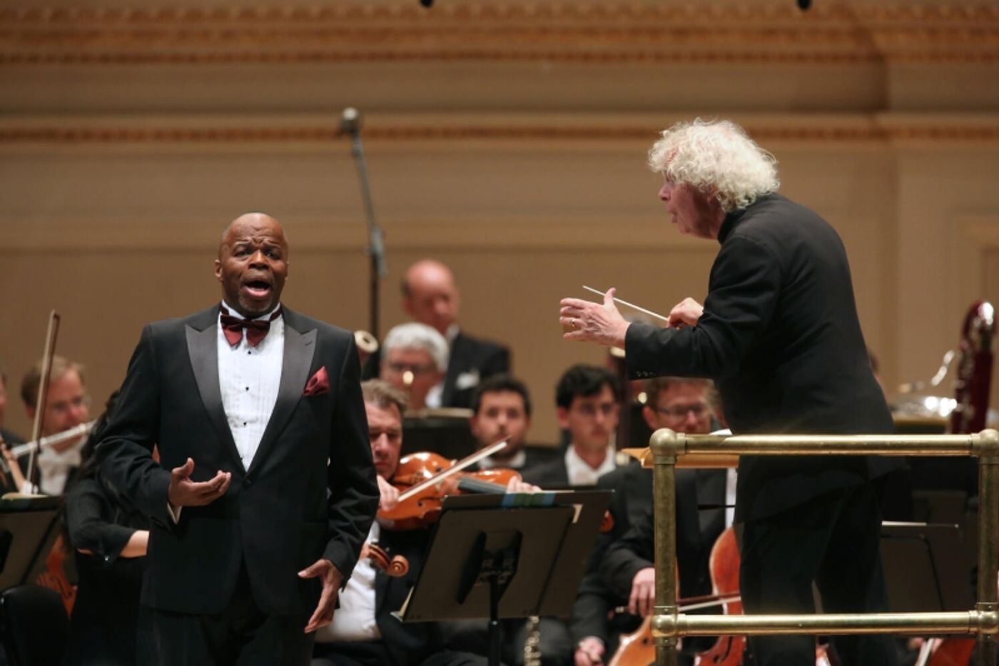 Review: SIMON RATTLE AND THE BRSO AT CARNEGIE HALL at Carnegie Hall  Image