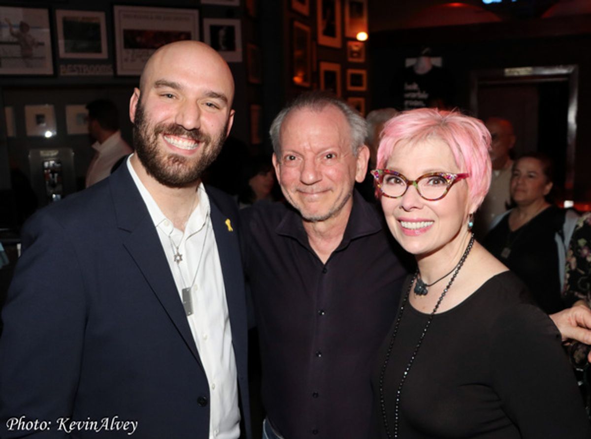 Ari Axelrod, Michael Garin, Mardie Millett at 