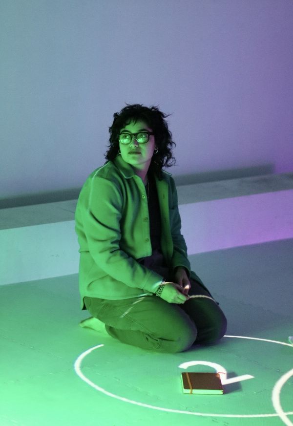 Coral Cohen (director) during notes   Photo