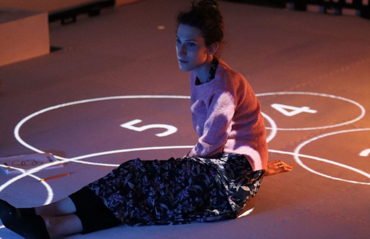 Jacqueline Scaletta (lighting designer) during notes   at 