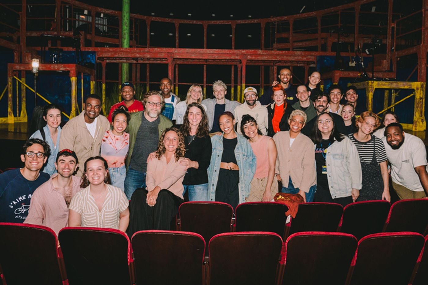 Photos: Sara Bareilles and Joe Tippett Stop By ILLINOISE On Broadway  Image