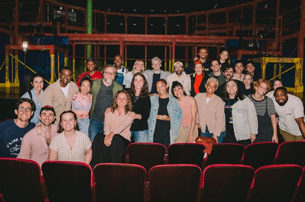 Sara Bareilles and the Broadway company of ILLINOISE Photo