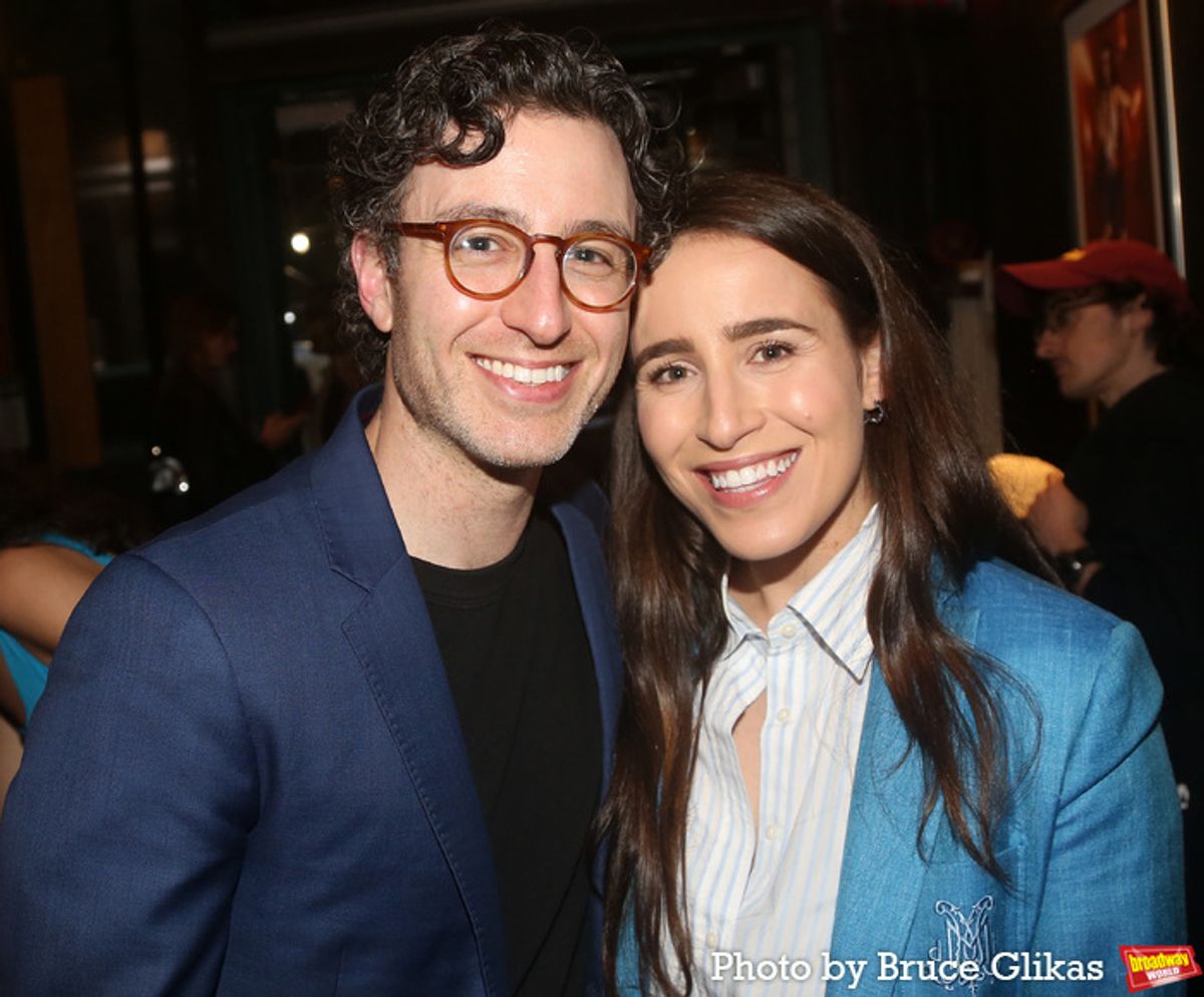 Producer Eric Kuhn and Jillian Kuhn  at 