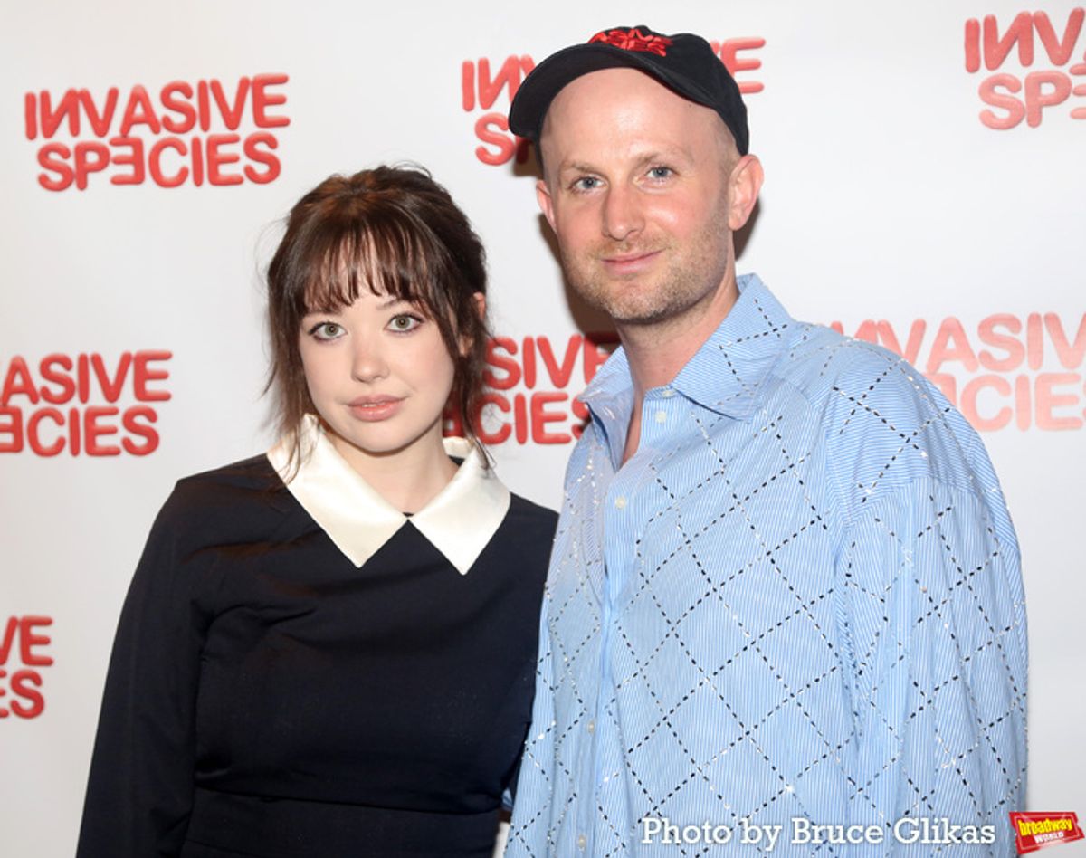 Rayne Fisher-Quann and Director Michael Breslin at 