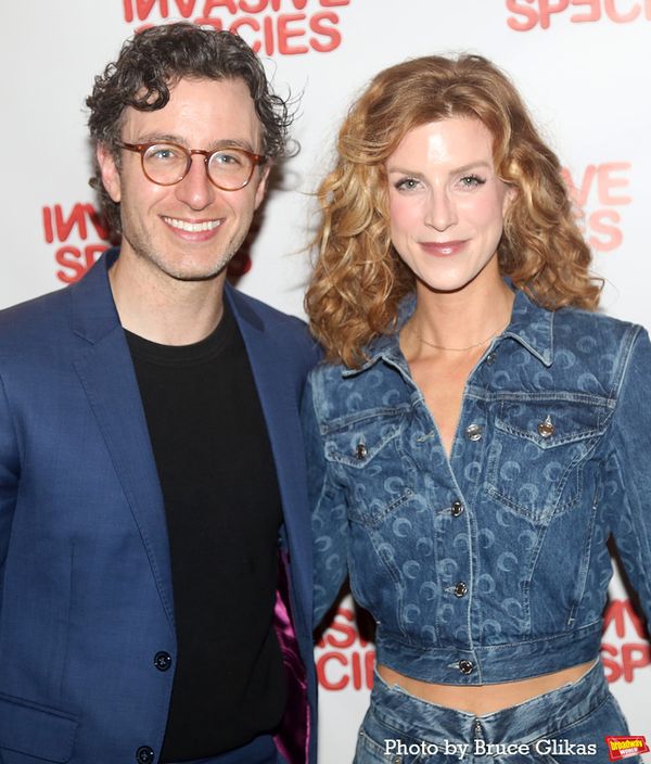 Producer Eric Kuhn and Julia Brown  Photo