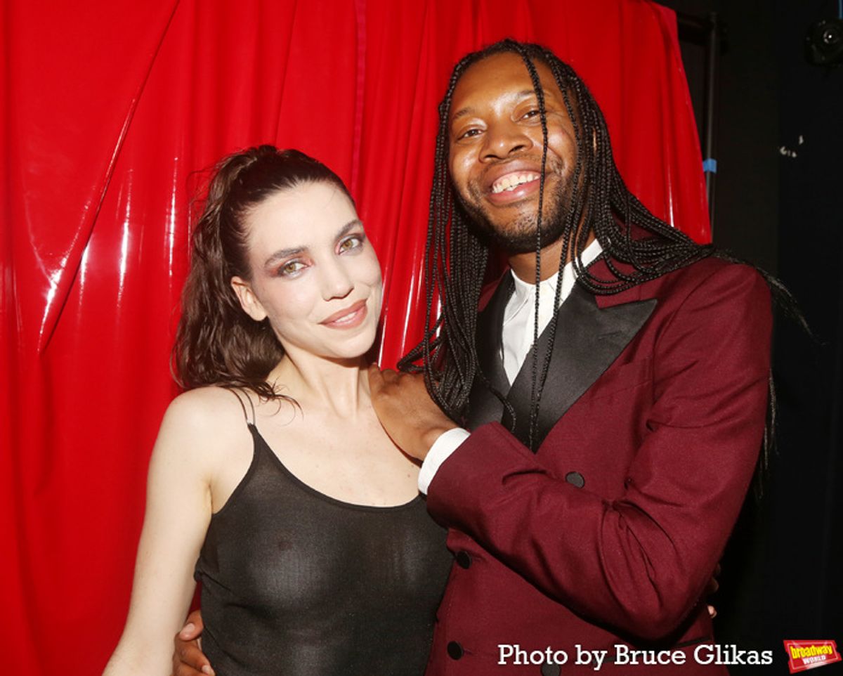 Playwright/Actress Maia Novi and Executive Producer Jeremy O. Harris at 