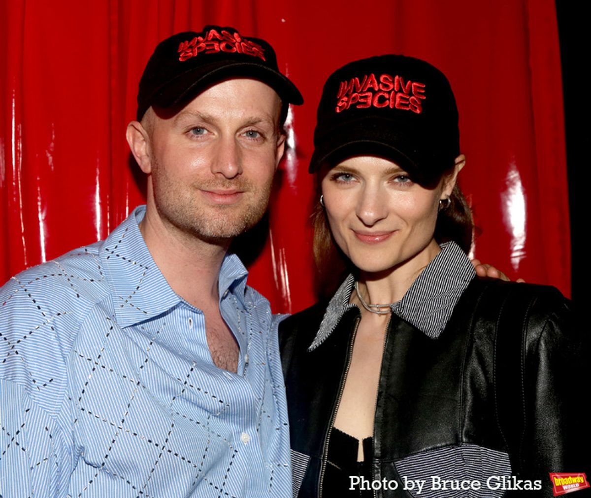 Director Michael Breslin and Assistant Director Louisa Jacobson at 