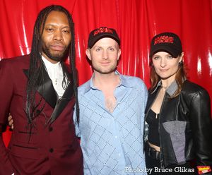 Executive Producer Jeremy O. Harris, Director Michael Breslin and Assistant Director  Photo