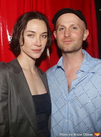 Sydney Lemmon and Director Michael Breslin Photo