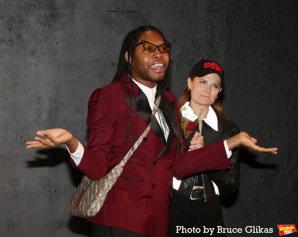 Executive Producer Jeremy O. Harris and Assistant Director Louisa Jacobson  Photo