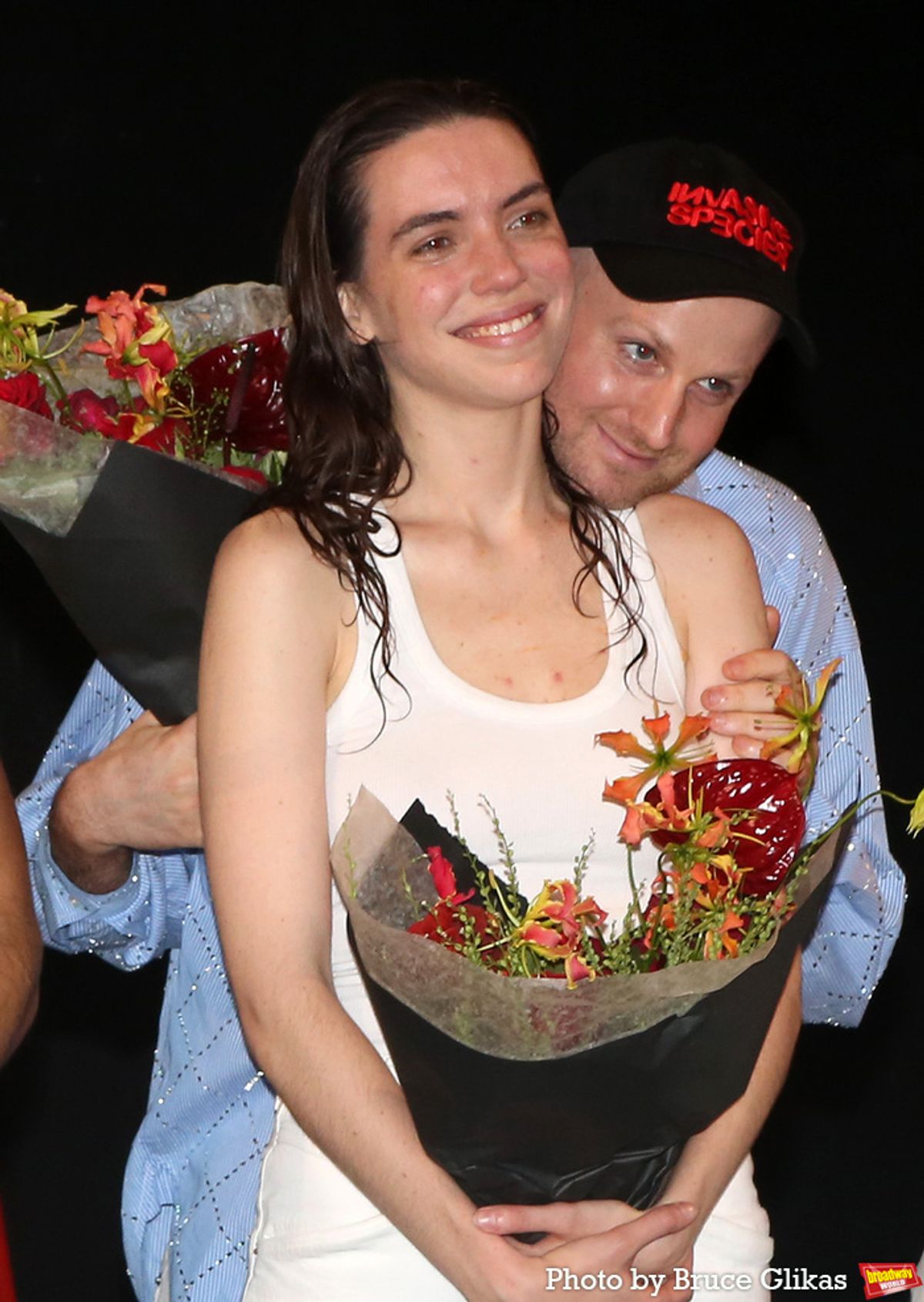 Playwright/Actress Maia Novi and Director Michael Breslin at 