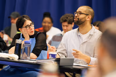 Rachel Chavkin and Keenan Tyler Oliphant  Photo
