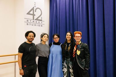 Alan C. Edwards, Mimi Lien, Rachel Chavkin, Sonya Tayeh, and Sandy Powell Photo