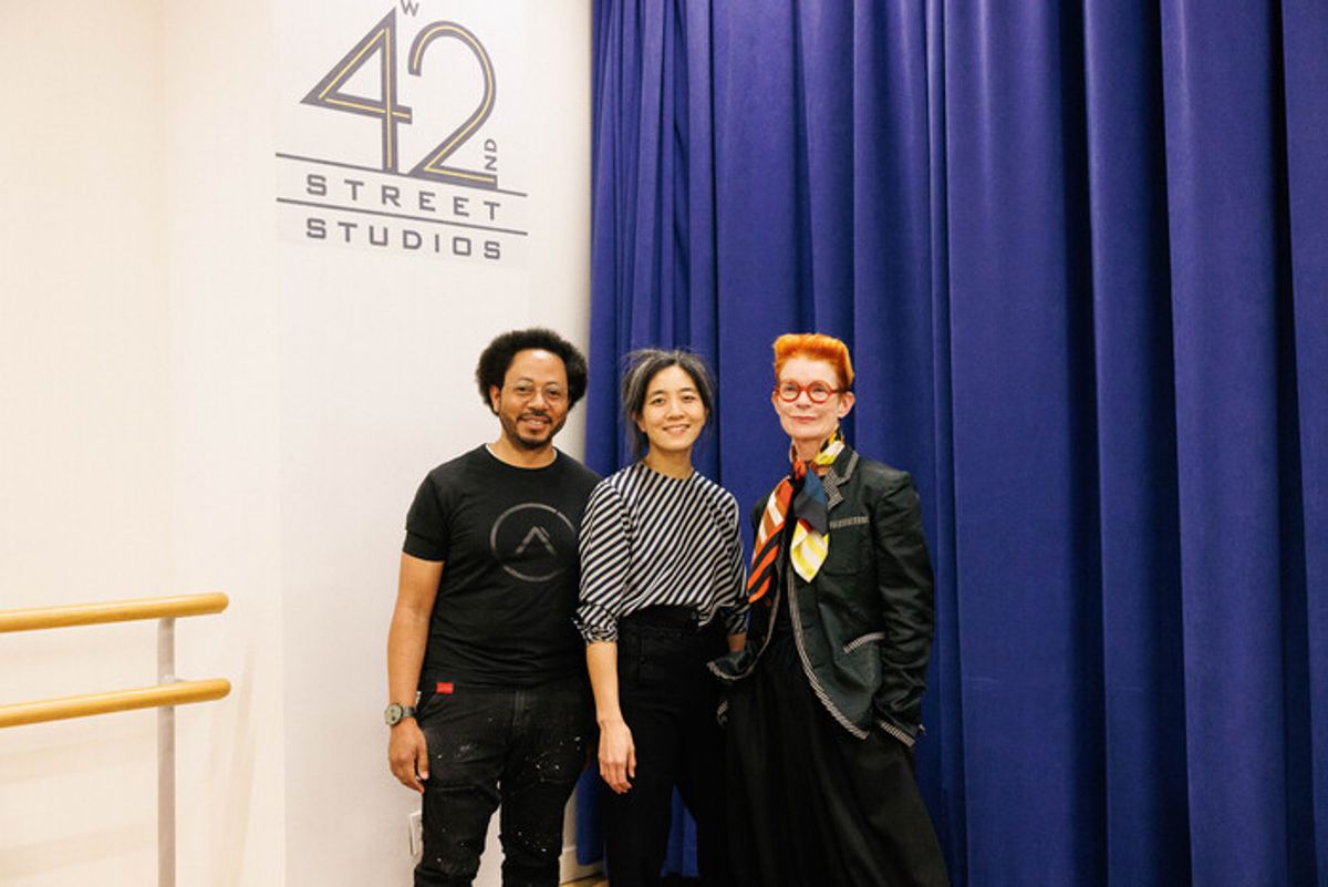 Alan C. Edwards, Mimi Lien, and Sandy Powell at 