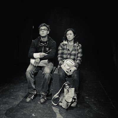Actors Abdu Garmazi & Ashley Kristeen Vega - Dress Rehearsal at FRIGID New York, UNDE Photo