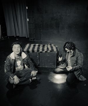 Actors Abdu Garmazi & Ashley Kristeen Vega - Dress Rehearsal at FRIGID New York, UNDER ST. Mark''s Theatre on Tuesday, May 14th. Photo courtesy of Boundless Theater LLC. @ BroadwayWorld Actors Abdu Garmazi & Ashley Kristeen Vega - Dress Rehearsal at FRIGID New York, UNDE Photo
