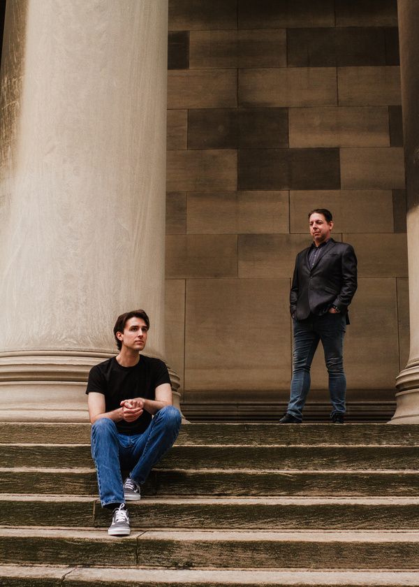 NICK MITCHELL is Roy Cohn  HUNTER VENTURA is Joe Pitt Photo