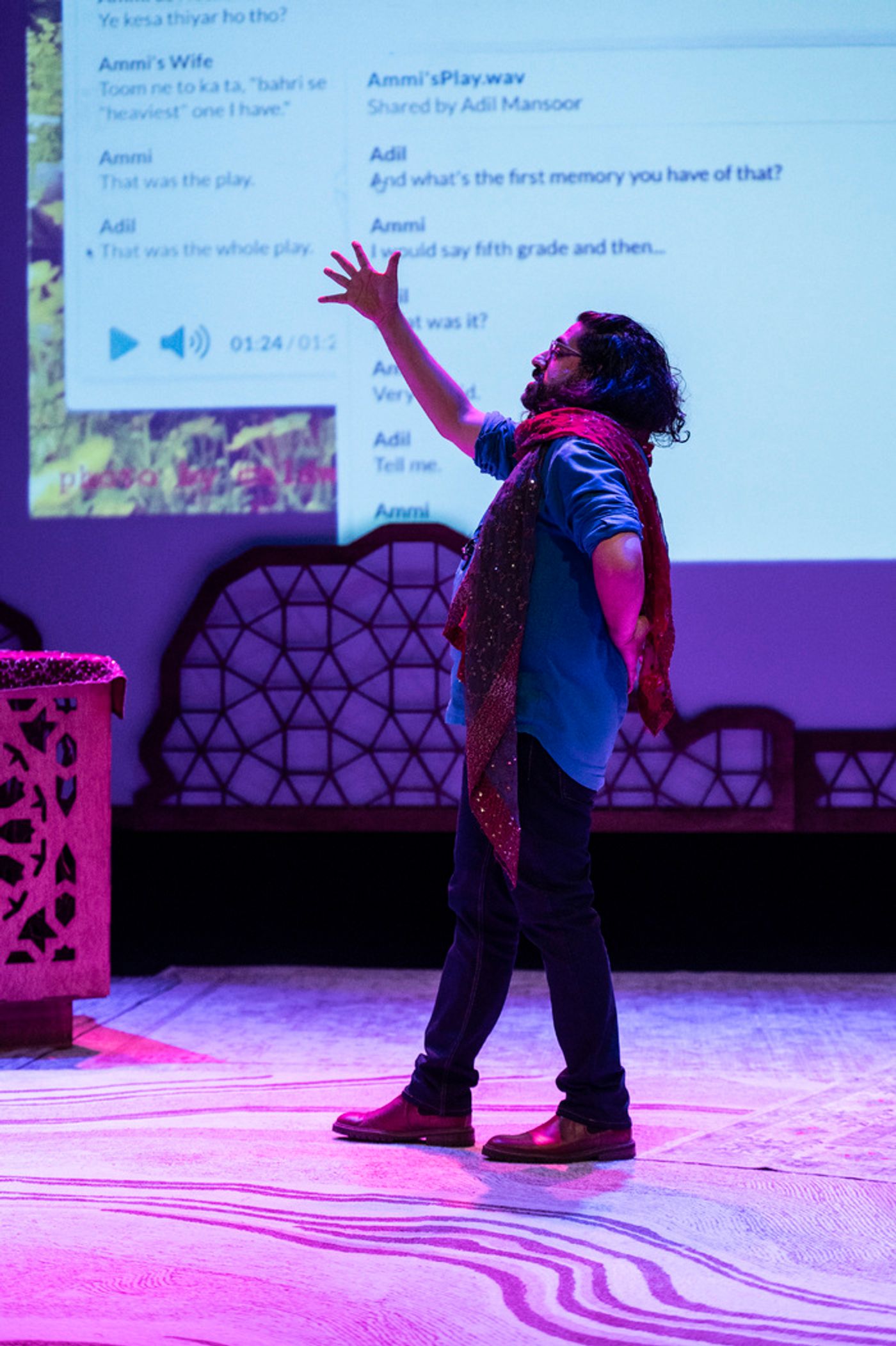 Photos: Adil Mansoor Stars In And Directs AMMI(GONE) At Long Wharf Theatre  Image